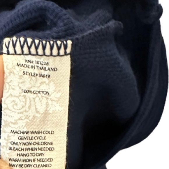 Soft Surroundings Navy Dress With Pockets - Picture 6 of 6